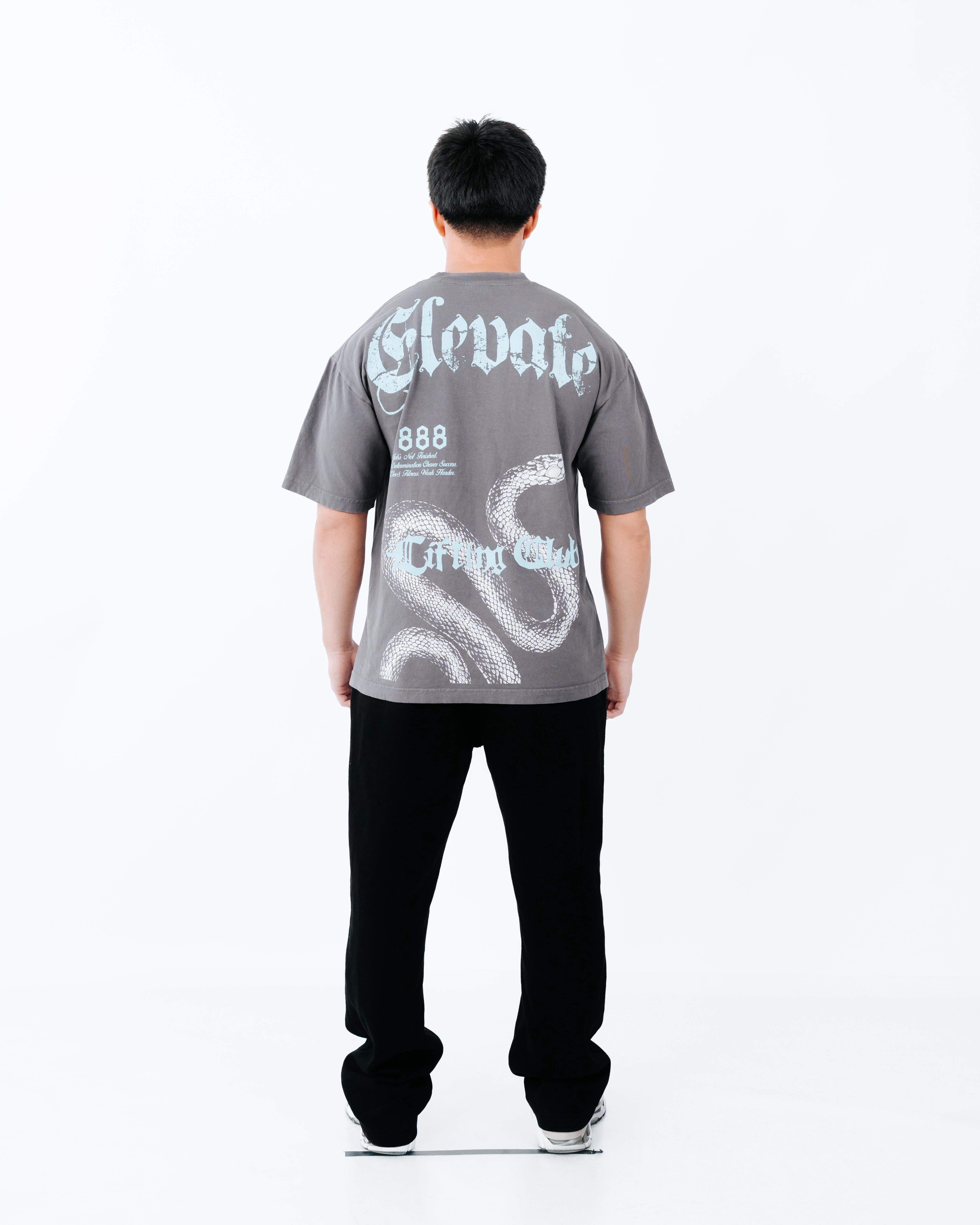 Lifting Club Tee — Charcoal Grey