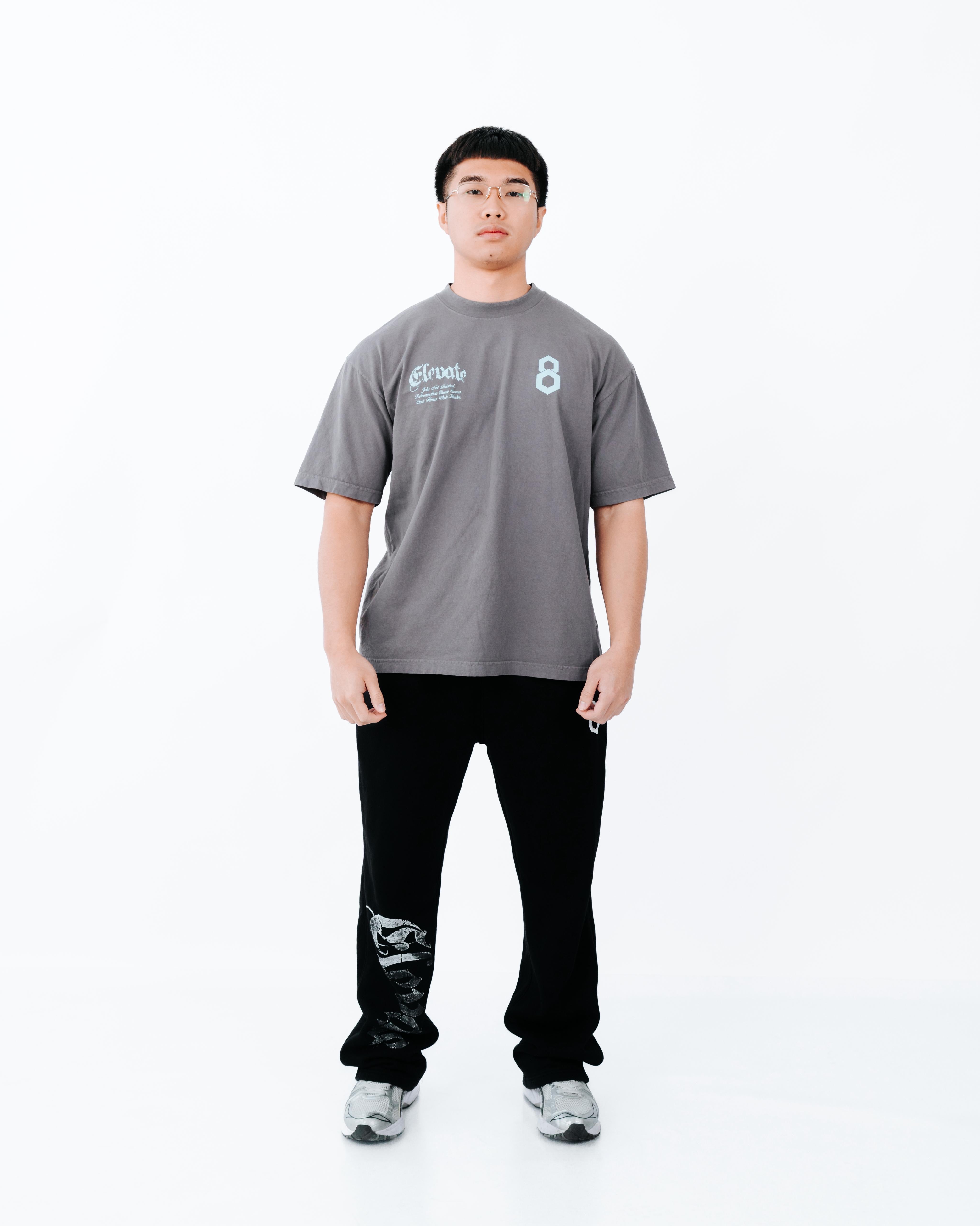 Lifting Club Tee — Charcoal Grey