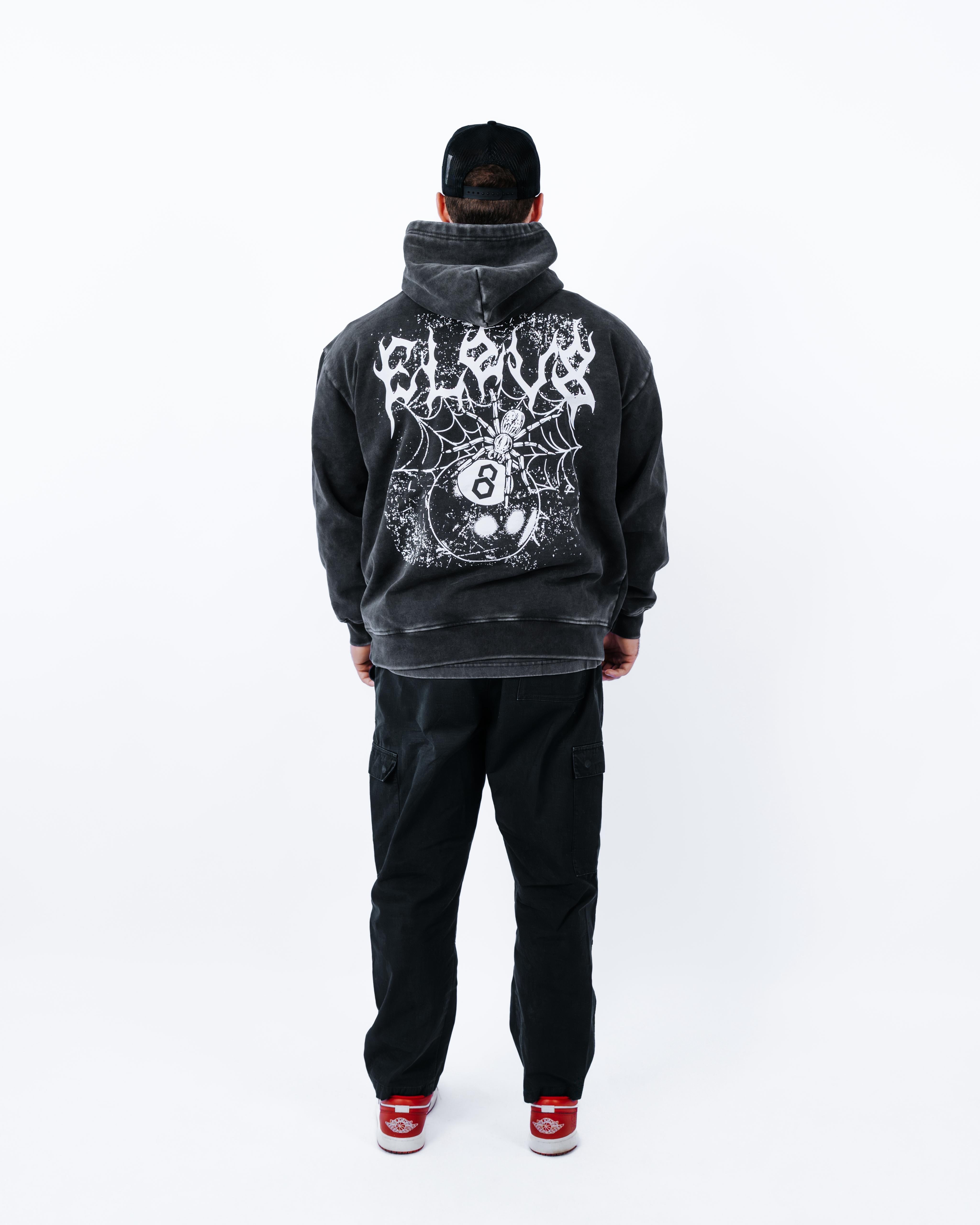 8-Ball Hoodie — Vintage Onyx