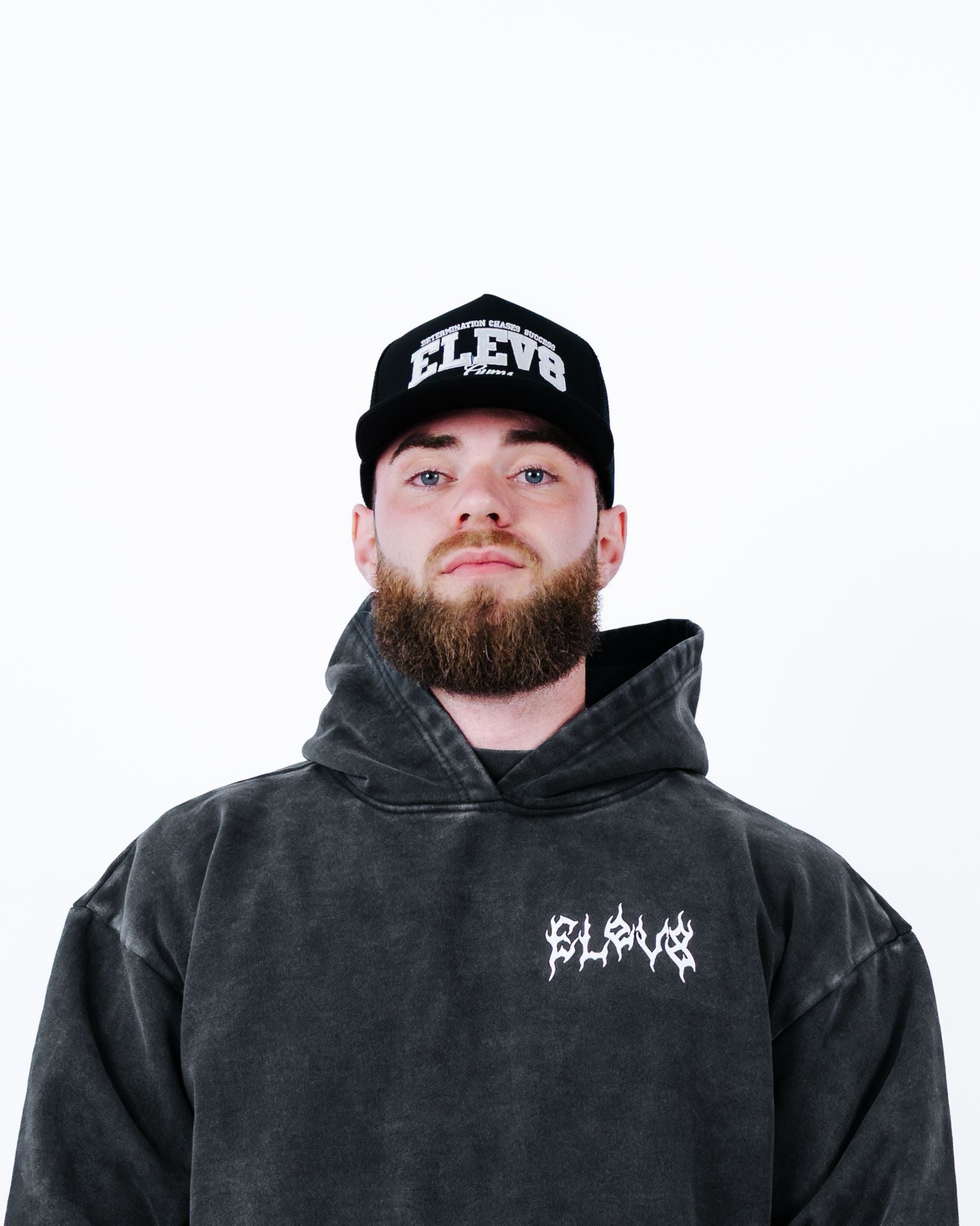ELEV8 Gyms Trucker — Black