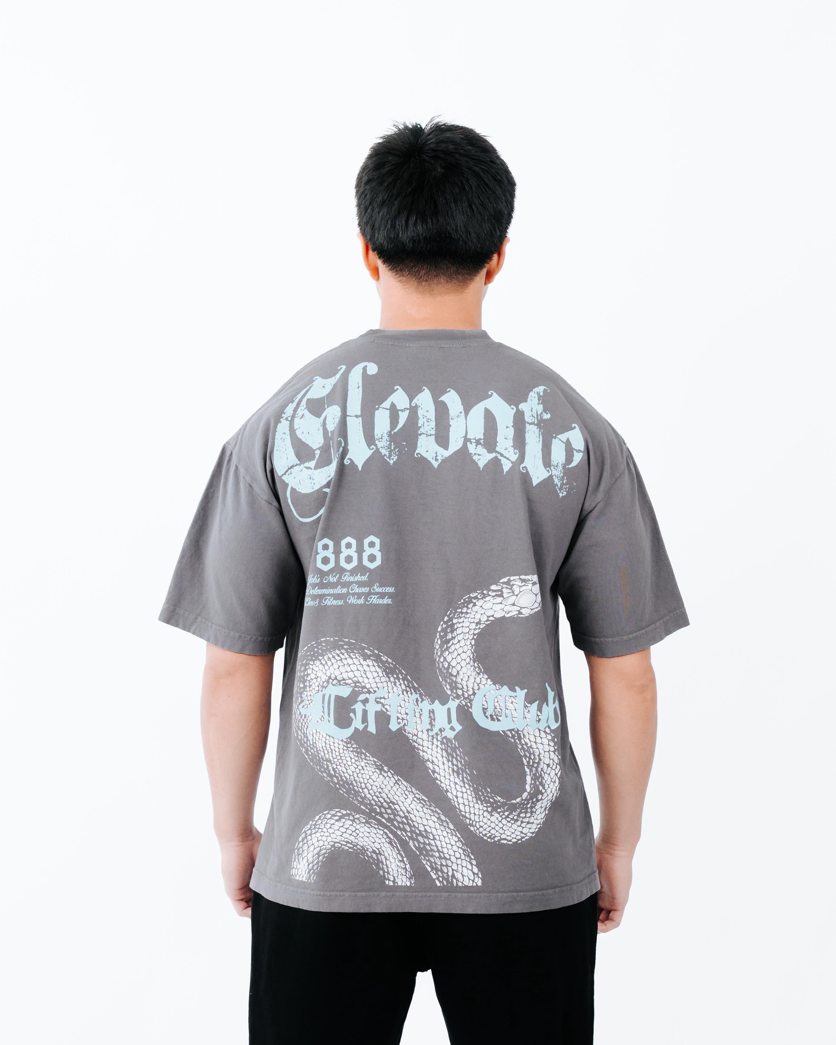 Lifting Club Tee — Charcoal Grey