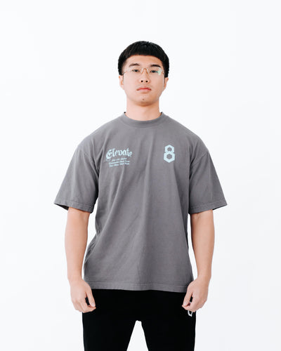 Lifting Club Tee — Charcoal Grey