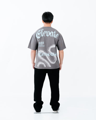 Lifting Club Tee — Charcoal Grey