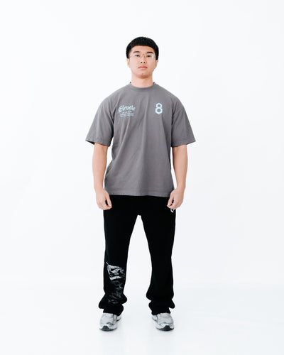 Lifting Club Tee — Charcoal Grey