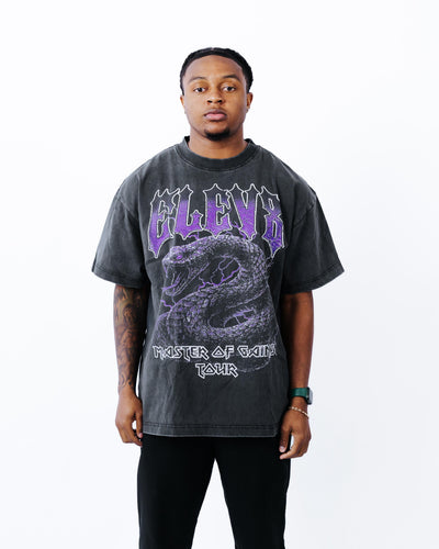 Gains Tour Tee — Vintage Onyx