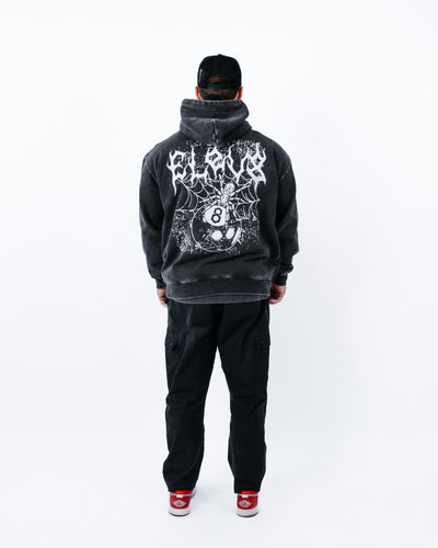 8-Ball Hoodie — Vintage Onyx